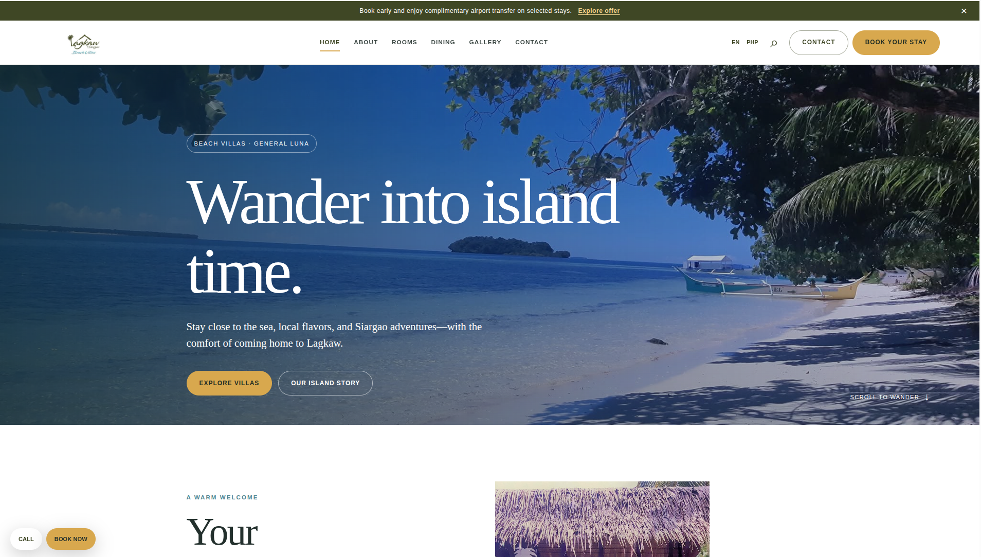 Lagkaw Siargao project screenshot